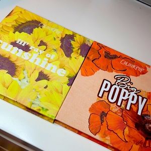 Colourpop Big Poppy & Lil ray of Sunshine